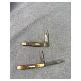 Two Case XX Folding Pocket Knives