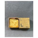 Antique 1903 Mailed Watch Box with Hardtack