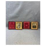 Two 1/6 Plate Daguerreotypes of Gentlemen