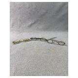 Three Pairs 19th Century Brass & Steel Glasses
