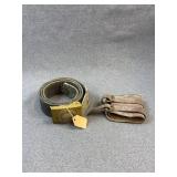 German WWII Belt & Equipment Straps