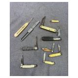 Assorted Pocket Knives: Remington & Dick Tracy