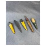 Antique Wooden Fishing Floats & Bobbers Lot