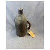 Antique Civil War Wooden Black Powder Flask Jug