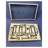 Antique Keys with Yale Towne Lock and Pins