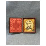 Abraham Lincoln Portrait in Embossed Union Case