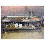 Portable Work Bench, Vice and Contents