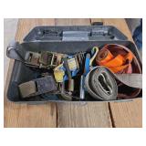 Toolbox W Tie Down Straps