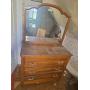 Dresser With Mirror- 39 X 18 X 35H