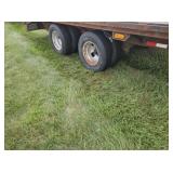 25' Gooseneck Flatbed Tandem Dual