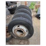 4 Synergy Tires 235/75R17.5