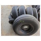 8 Misc Tires Various Sizes Shapes and Condition