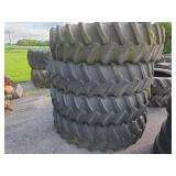 4 Firestone Deep Tread Tires 480/80R50