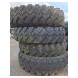 4 Firestone Super All Traction Tires on Rims 8.25-