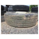1 Goodyear G647 Tire on Rim 225/70R19.5