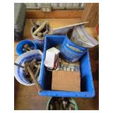Misc Bolts and Hardware (5 containers)
