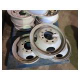 3-16'x7' 8 hole Rims