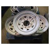 5-16'x6' 8 hole Rims