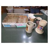 Glasses and Mugs (some West Germany)