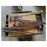 2 Pipe Wrenches and Bolt Cutter