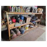 3 Shelf Metal Rack 104'x27'x52'H (NO Contents-C