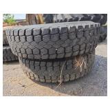 4 Hercules 5-207 Tires on Rims 11R22.5