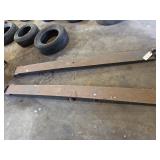 2 Forklift Extensions 8'x7'