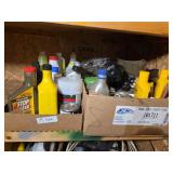 Middle Shelf Contents Right Side; Car Care Product
