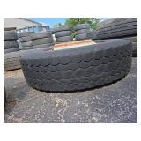 1 Bridgestone Tire on Rim 285/75R24.5