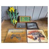 Tractor Pictures, Metal Signs, JD Clock, JD Wind C