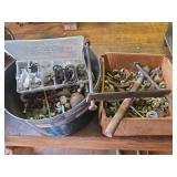 2 Containers of Fasteners, E-Clips