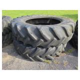 2 Goodyear Super Traction Tires 520/85R46