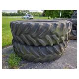 2 Goodyear Dyan Torque Tires 18.4R42