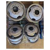 8- 17'x6' 8 hole Rims NEW
