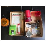 Lantern, Letter Sorter, Case Thermometer, Strobe L