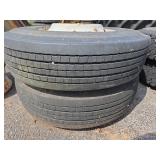 2 Kelly Armor Steel on Rims 11R22.5