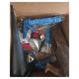 Box Misc Tools, Funnels, Planer, Ice Scrapper, Cau