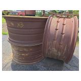 3 Rims 18x38