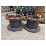 2 Wheel Spacers for Duals
