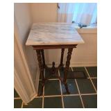 Marble Top Table 14.5'x14.5'x29'H