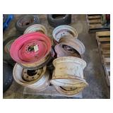 Pallet Misc Rims Various Sizes (13)