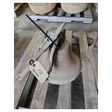 16' Cast Iron Dinner Bell