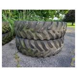 2 Goodyear Dyna Torque Tires 18.4R42