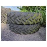 2 Goodyear OT71O Tires 18.4R42