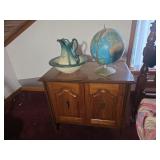Pitcher and Bowl, Globe, Dresser Stand