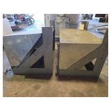2  Stainless Steel Battery Boxes