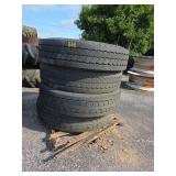 4 Armstrong Kelly KDA Tires 11R24.5