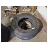 1 Goodyear and 1 Armstrong 9.5L/15 Tires