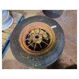 3 Firestone; 2-6.0x16, 1-6.5x16 Tires