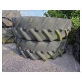 2 Goodyear Super Traction Radial Tires 20.8R42